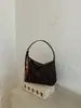 Bolso tejido de patrón vintage para mujer, bolso de mano nuevo, elegante y atractivo para el día a día, bolso de hombro y para debajo del brazo