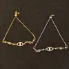 Pulsera de Moda con Cerdo de Nariz Microincrustado, Elegante Pulsera de Lujo Ligero para Socialité, Accesorio de Alta Gama con Diseño de Nicho Ins para Otoño e Invierno