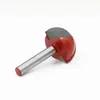 Juego de 6 Cuchillos de Fondo Redondo, Cuchillo de Tallado Semirredondo de Madera Rojo y Azul, Cuchillo para Bordear de Fondo Redondo, Cuchillo de Cabeza Redonda, Cuchillo de Bola, Juego de Herramientas Fresadoras