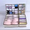 Caja de almacenamiento para comercio electrónico transfronterizo, caja plegable para almacenamiento de ropa interior y calcetines, cajón de tela para armario doméstico, tipo cajón, mallas, tela no tejida