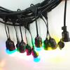 Guirnalda de Luces Impermeable para Exterior Guirnalda de Luces Americana Cable de Extensión E27 Guirnalda de Luces Impermeable Guirnalda de Luces para Plantas de Invernadero