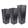 Pote de Nutrição Copo de Viveiro Copo de Laranja Umbigo Copo de Cítricos Retangular Fino Preto Espessado e Elevado Plástico Vaso de Plantio Vaso de Viveiro