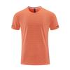 Camiseta deportiva de manga corta para correr, cuello redondo, holgada, transpirable y de secado rápido, de seda helada, para hombre y mujer, muy vendida en eBay.