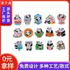 Insignia de Metal de Panda de Dibujos Animados Personalizada Insignia Broche Insignia de Metal de Anime Medalla Conmemorativa Temporada de Graduación Insignia Escolar Conmemorativa