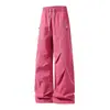 Calças táticas femininas de outono e inverno, calças de paraquedista estilo americano masculinas, calças de trabalho corta-vento e impermeáveis três em um para atividades ao ar livre, calças compridas casuais