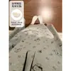 Pijama para mujer con copas incorporadas, primavera y otoño, estilo de dibujos animados dulces japoneses, imitación de algodón, camisón de manga larga, ropa de casa holgada, se puede usar para salir