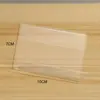 Portatarjeta de Mesa Acrílico en Forma de L A4 Soporte de Exhibición de Acrílico Transparente Soporte de Etiqueta de Precio de Plástico Señal de Mesa Venta al por Mayor