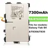 Adequado para Bateria de Tablet Samsung Galaxytab S4 T830 Bateria T835 Bateria 7300mAh