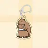 Chaveiro Acrílico Capivara 2D Novo Transfronteiriço Fofo Desenho Animado Golfinho da Sorte Golfinho Kuipu Pingente de Desenho Animado
