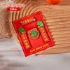 Ímã de Geladeira Original para o Ano de 2026, Ano do Cavalo, Couplets para o Festival da Primavera e Ano Novo, Decoração Magnética Estilo Chinês (Versão em Resina Acrílica)