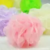 Pequeña colorida 10g bola de baño ducha espumosa exfoliante flor de baño productos de baño regalo frotar burbujas ecológico