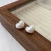 Brincos B's Heart, Brincos Nicho de Ponta com Agulha de Prata, Outono e Inverno Novos Europeus e Americanos Atmosféricos Acessíveis de Luxo Pequenos Brincos de Fragrância