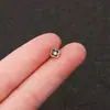 Brinco Stud Haste Fina Cruz Borboleta Coração 0.8X6Mm Aço Inoxidável Stud de Orelha Stud de Osso da Orelha Joia de Piercing Personalizada