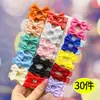 Argola para Toalha Colorida Laço para Cabelo Infantil Estilo Coreano Fofo Elástico Flor de Cabelo Presilha de Cabelo Acessório de Cabelo Fofo para Bebê