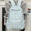 Mochila de Oso de Dibujos Animados Estilo Coreano Diseño de Nicho para Mujer Gran Capacidad Estilo Universitario Bolsa Escolar para Estudiantes Mochila Linda Versátil