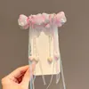 Par de Grampos Acessórios Super Fada Hanfu Grampos Antigos para Cabelo Infantis Acessórios de Cabelo com Borla de Bebê Princesa Grampo de Cabelo Estilo Chinês para Menininha