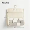 Bolsa Colgante para Guardar Ropa Interior Calzones Calcetines Sujetadores Bolsa de Malla con Particiones Multicapa Bolsa de Almacenamiento Organizador de Armario para Dormitorio Montado en la Pared