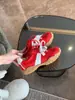 Zapatos Deportivos Casuales para Mujer Estilo Mamá Uva con Aumento Oculto de Altura de 7 cm, Zapatos de Entrenamiento Papá Alemanes de Suela Gruesa, Zapatos Redondos con Cordones de Talla Pequeña