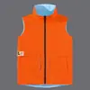 Chaleco Reversible para Hombre y Mujer Primavera y Otoño Delgado 2025 Talla Grande Ropa Juvenil Cuello Alto Transpirable Moda Casual Chaqueta Top