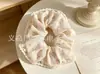 Ligas para el Cabello Lindas Estilo Coreano con Flores, Ligas de Encaje, Scrunchies, Accesorios Estilo Perezoso, Suministro Directo desde la Fábrica Fuente