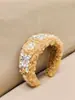 Nueva Diadema de Lana de Cordero de Invierno Estilo Coreano Rizada Cálida Diadema Nicho Lujo Accesible Pinza para el Cabello de Gama Alta Presa de Pelo de Felpa