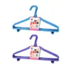 Cabide para roupas atacado de fábrica espessado antiderrapante doméstico adulto cabide de plástico para roupas cabide de roupas 10 suportes para roupas