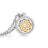 Xiyin Aliexpress Collar Difusor de Aceites Esenciales de Aromaterapia Collar de Diamantes Cadena Abrible de Acero Inoxidable para Suéter