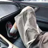 Pantalones Cortos de Secado Rápido a Rayas Azul Marino y Amarillo para Hombre, Verano Retro Rectos Sueltos de Cinco Puntos, Estilo Americano Modernos Pantalones Cortos Deportivos de Baloncesto