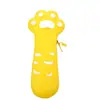Estojo de Lápis de Silicone Pata de Gato Transfronteiriço, Desenho Animado Fofo, Alto Valor Estético, Estojo de Papelaria de Grande Capacidade, Papelaria com Zíper para Alunos do Ensino Fundamental