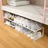 Base de Cama Retráctil para Dormitorio de Estudiantes Zapatero Pequeño en Capas Habitación de Dormitorio Debajo de la Cama Artefacto Simple para Almacenamiento de Zapatos