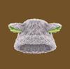 Sombrero de Cordero Otoño e Invierno Sombrero de Felpa Lindo Sombrero de Cubo con Orejas de Oveja para Estudiantes Versátil Cálido Protección para las Orejas Sombrero Trendy