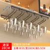 Suporte de taças de vinho em aço inoxidável, armário de vinho suspenso, porta-taças de vinho invertido, suporte de armazenamento de taças de vinho para casa, prateleira de armazenamento, suporte para taças