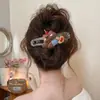 Pin de clip retorcido tipo moño coreano para cabello voluminoso en la parte posterior de la cabeza, tamaño grande para mujer, pinza de pico de pato para realzar el volumen del cabello, pasador de alta gama