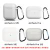 Adecuado para Cubierta de Auriculares Airpods2 Airpodspro2 Auriculares Bluetooth Funda Protectora de Silicona Fina Simple de Una Pieza