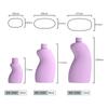 Botella Plástica para Mascotas con Forma de Cintura Personalizada de Fábrica Botella de Aceite Esencial Botella de Perfume Botella de Esencia Facial Botella con Atomizador Tónico