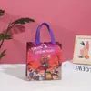 Bolsa de Halloween no tejida transfronteriza, bolso de mano de linterna de calabaza, bolsa de regalo para fiesta, bolsa de embalaje en stock, venta al por mayor