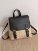 Bolsas Femininas Atacado Novos Modelos Bolsas Frescas e Estilosas Mochilas Pequenas Elegantes Mochilas Casuais Simples Femininas Transfronteiriça