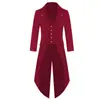2023 Nueva Moda Masculina Abrigo Cortavientos Chaqueta Estilo Steampunk Gótico Vestido Retro Bc7928 Traje