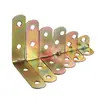 Soporte de Ángulo Recto en L Engrosado Soporte de Estante en Ángulo Recto Pieza de Hierro Soporte de Fijación para Gabinete Armario