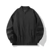 Chaqueta de béisbol color albaricoque de estilo japonés retro de moda para hombres y mujeres, nueva chaqueta holgada de primavera y otoño para parejas, versátil y elegante