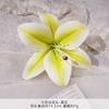 Pequena Cabeça de Flor de Lírio Flor Artificial Parede de Flores Casamento DIY Flores Feitas à Mão Flor Falsa Atacado Guirlanda Decorativa Decorativa Flor Artificial