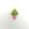Accesorios de joyería de resina con temática de helado: Collares, pulseras, colgantes, llaveros y dijes para fundas de teléfono para hacer tú mismo
