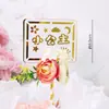 Decoração de Bolo Dia das Mães Flores Bonitas Cartão de Bolo de Aniversário Bandeira de Amor Acrílica Sobremesa de Festa