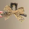 Presilha de Cabelo com Laço de Renda, Presilha de Tubarão Floral Suave e Elegante para a Parte de Trás da Cabeça, Doce Nova Presilha de Cabelo Estilo 2026