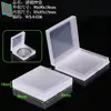 Caja de plástico PP de color niebla para gafas de lectura para miopía, caja universal para gafas de sol, caja de gafas de sol, caja de gafas