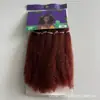Comercio Exterior NATURAL TWIST 20" Extensiones de Cabello Sintético para Crochet Trenzas Pequeñas Afroamericanas Europeas y Americanas Rizadas