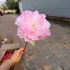 Materiais de Flores Artificiais Cor-de-Rosa para Decoração de Salão de Cerimônia de Casamento, Arranjos de Flores no Chão para Arco, Arranjos de Flores de Cabeceira para Quarto de Casamento, Hortênsias, Rosas