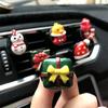 Creativo clip aromaterapia para salida de aire de coche árbol de Navidad transfronterizo decoración salida de aire coche clip para perfume eliminación de olores