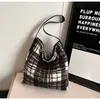 Bolsa de Hombro Versátil de Gran Capacidad Estilo Coreano Ins Moda Otoño e Invierno 2026 Bolsa Tote Estampado de Leopardo