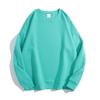 Sudadera de Algodón de Doble Cara de 300 g Cuello Redondo Pulóver Hombro Caído Corte Holgado Pareja/Padre-Hijo Logotipo Personalizado Manga Larga Moderna Versátil